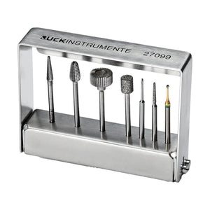 Stainless steel bur support - Ruck - My Podologie
