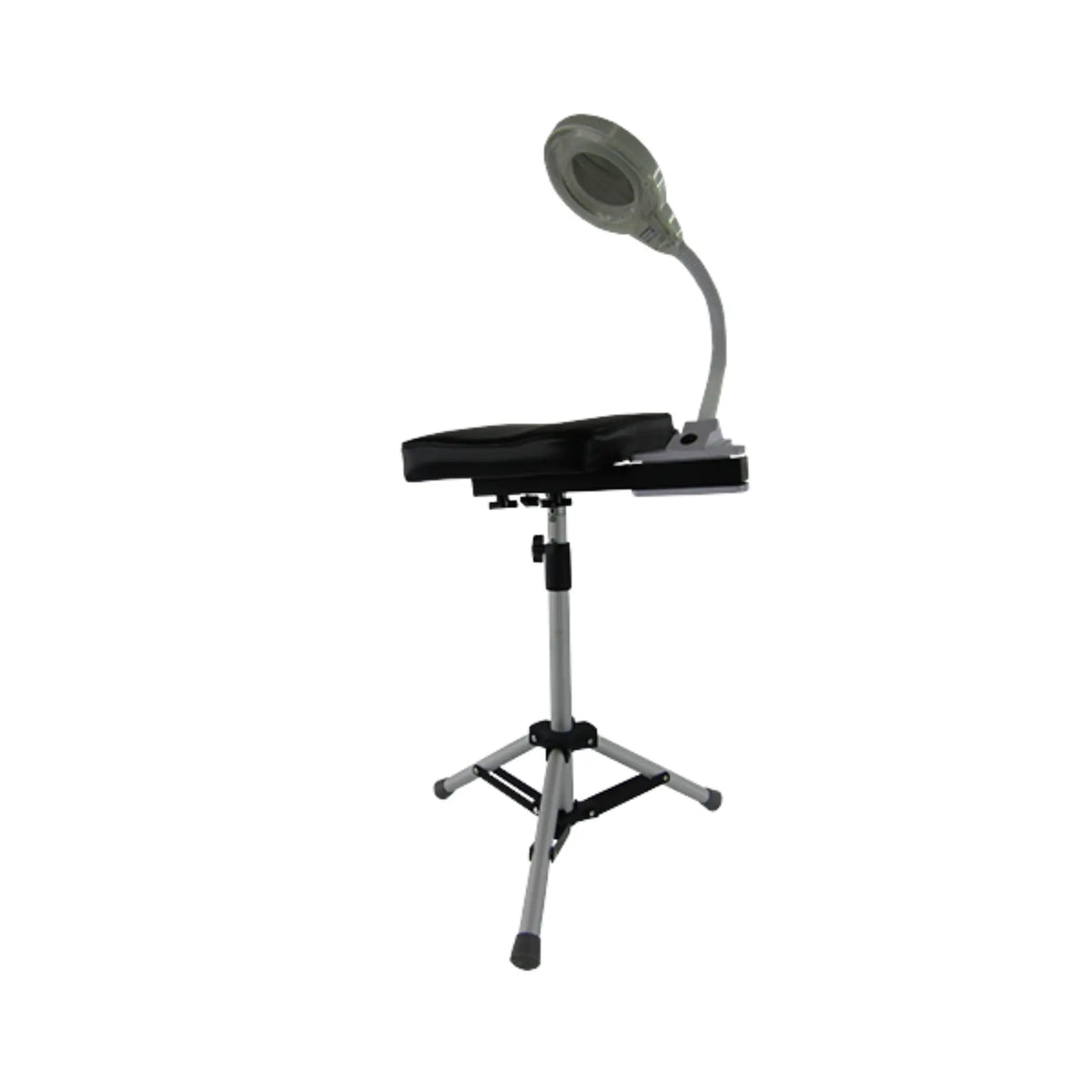 Magnifying lamp holder for footrest at home - My Podologie My Podologie 