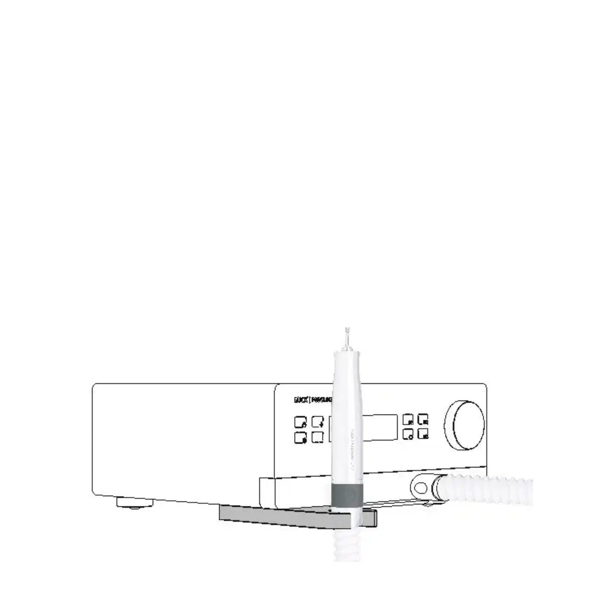 Handpiece support on foot for Podolog Nova 3 - Ruck Ruck 