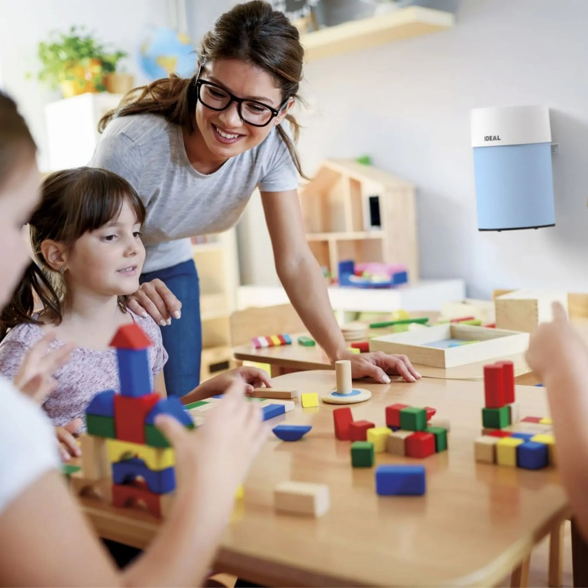 Wall support for AP PRO Ideal Health 