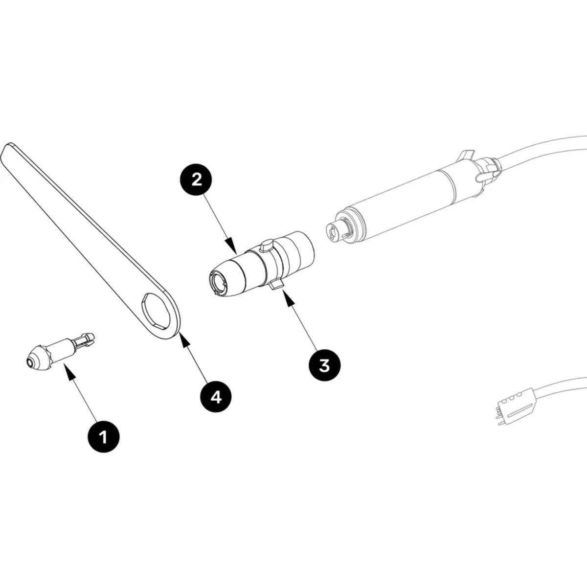 Interchangeable Clamping Head - Podolog Nova Pro Ruck 