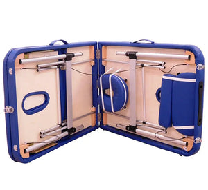 Folding aluminum massage table - Herbitas - My Podologie