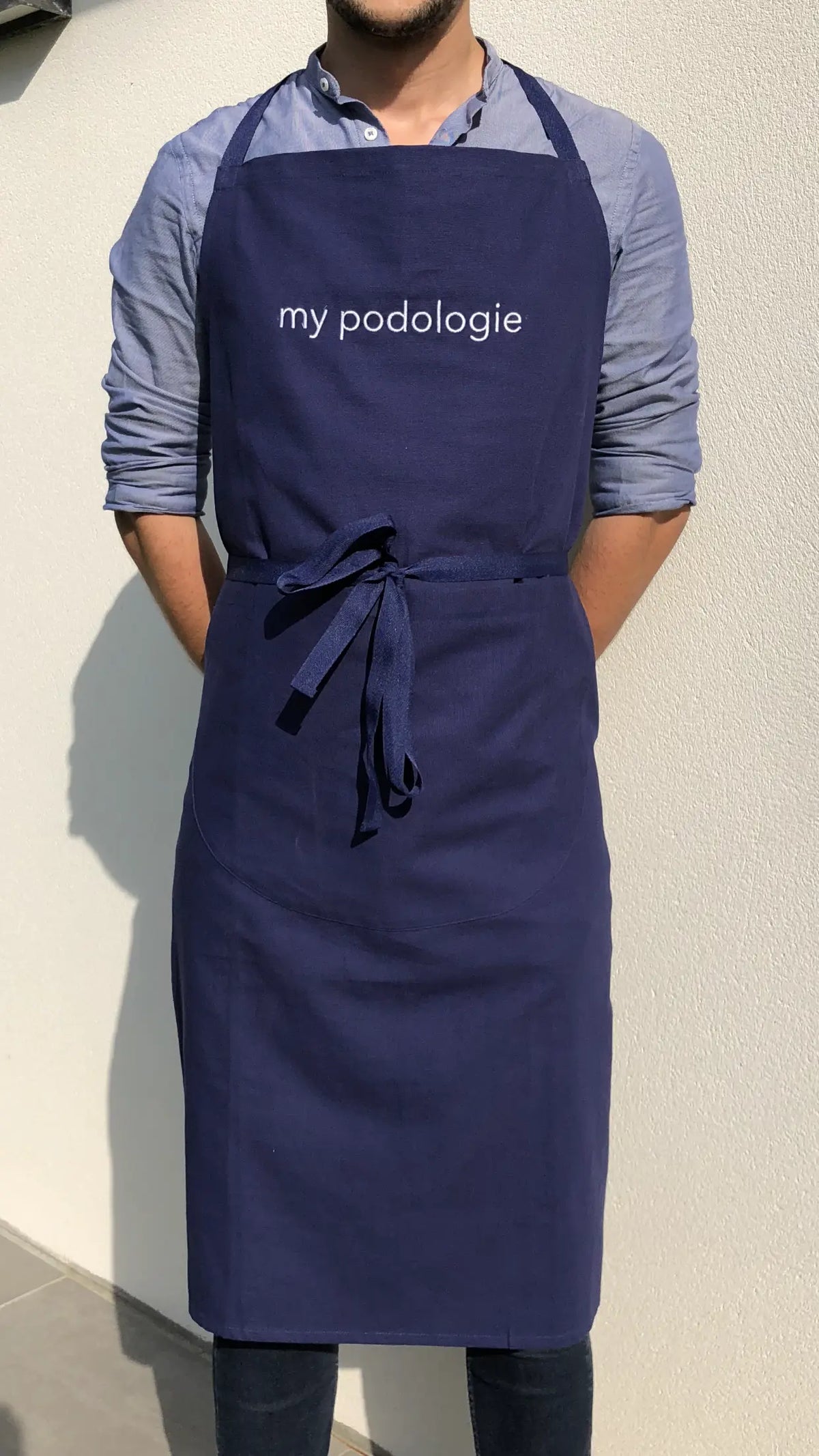 My Podologie apron for making insoles - My Podologie