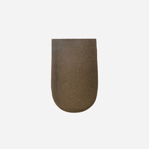 Latex and sawdust heel pad - Shore 80-85 - 5 mm - 5 pairs - Brown