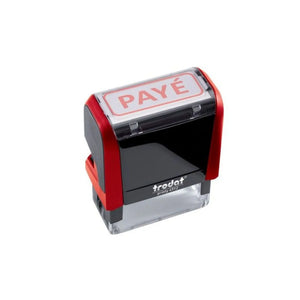 “Paid” ink stamp - red - Trodat My Podiatry 