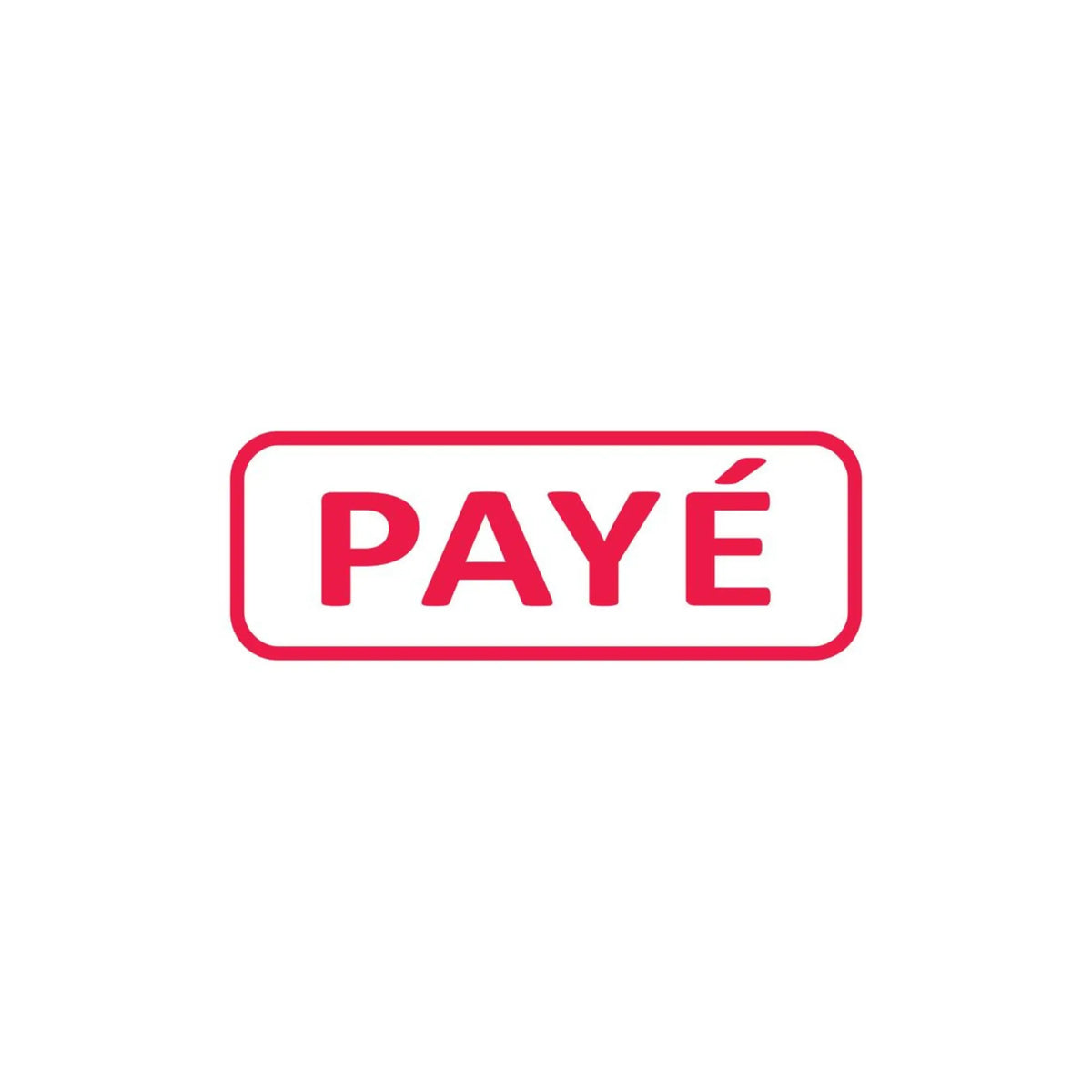 “Paid” ink stamp - red - Trodat My Podiatry 