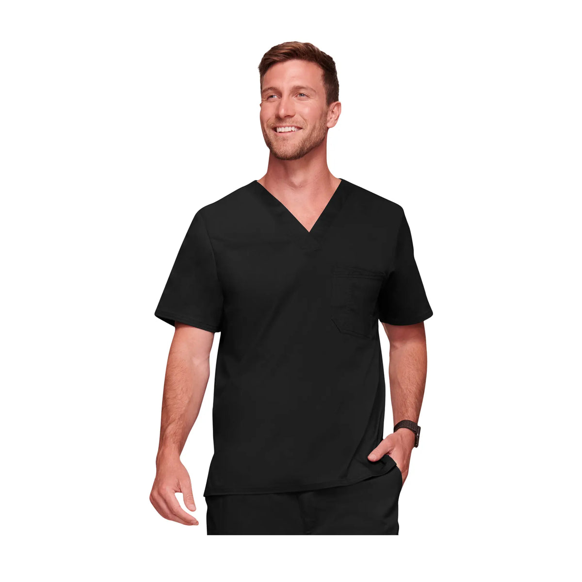 Tarbes - Fitted V-neck tunic - Men - Cherokee Cherokee Authentic Workwear 