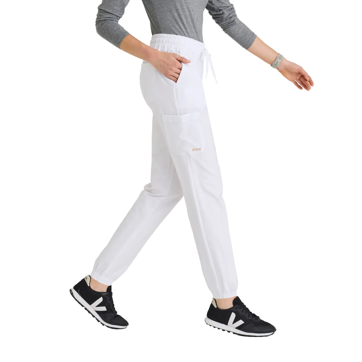 Terra - Drawstring Cargo Joggers - Women - Grey’s Anatomy Evolve Grey’s Anatomy 