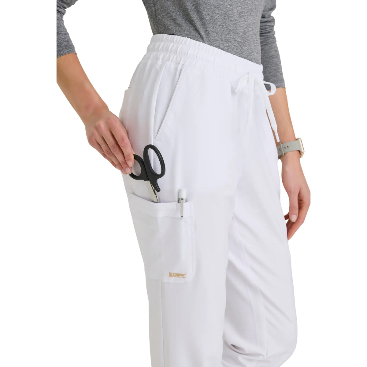Terra - Drawstring Cargo Joggers - Women - Grey’s Anatomy Evolve Grey’s Anatomy 