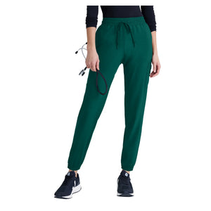 Terra - Drawstring Cargo Joggers - Women - Grey’s Anatomy Evolve Grey’s Anatomy  Hunter Green / XL