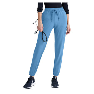 Terra - Drawstring Cargo Joggers - Women - Grey’s Anatomy Evolve Grey’s Anatomy  Sky Blue / XL