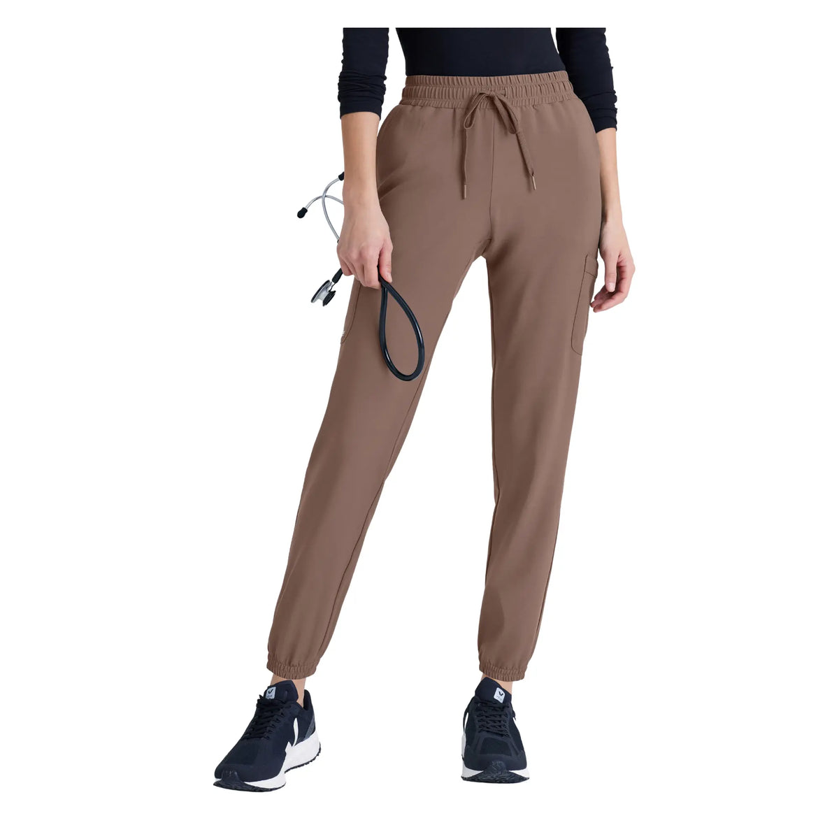 Terra - Drawstring Cargo Joggers - Women - Grey’s Anatomy Evolve Grey’s Anatomy  Taupe / XL