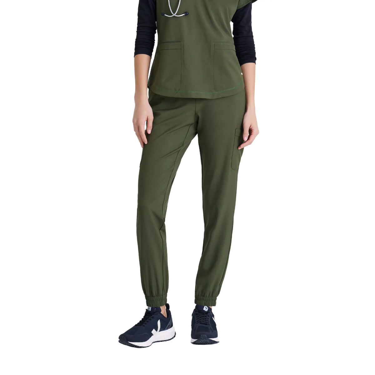 Terra - Drawstring Cargo Joggers - Women - Grey’s Anatomy Evolve Grey’s Anatomy 