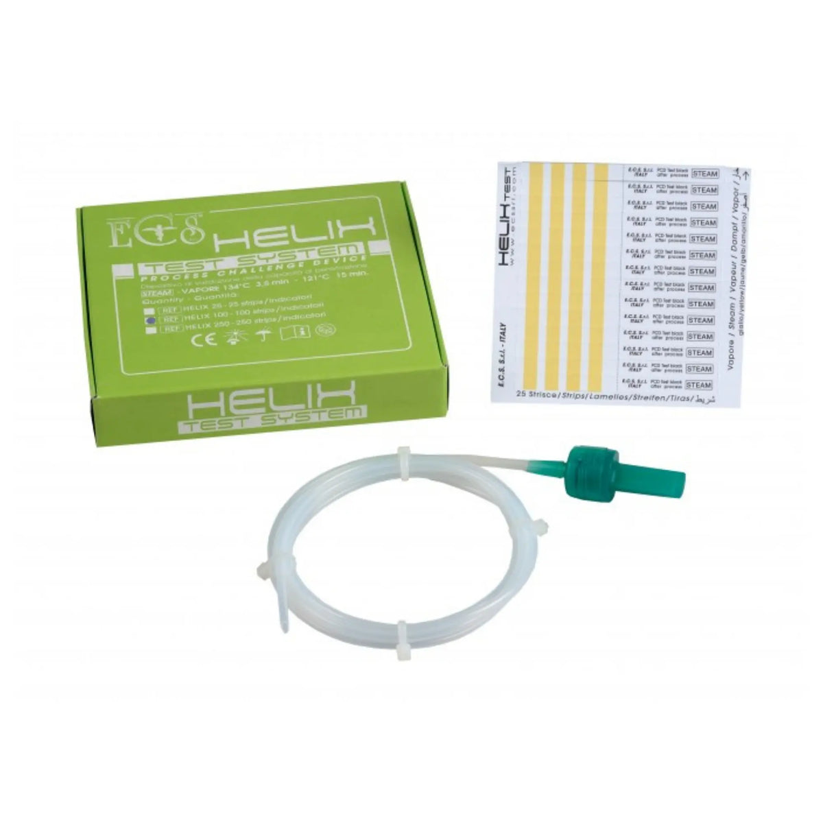 HELIX sterilization tests - Box of 100 indicators + 1 device - My Podologie