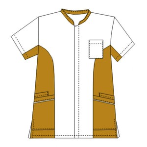Timéo - Short Sleeve Tunic - Men - 78 cm