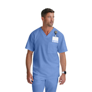 Toronto - Crossover V-neck tunic - Men - Grey’s Anatomy Grey’s Anatomy  Sky Blue / XL