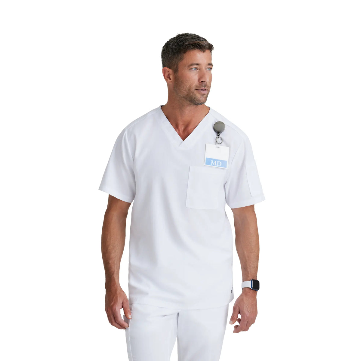 Toronto - Crossover V-neck tunic - Men - Grey’s Anatomy Grey’s Anatomy  White / XL