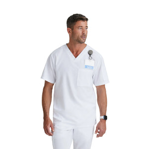 Toronto - Crossover V-neck tunic - Men - Grey’s Anatomy Grey’s Anatomy  White / XL
