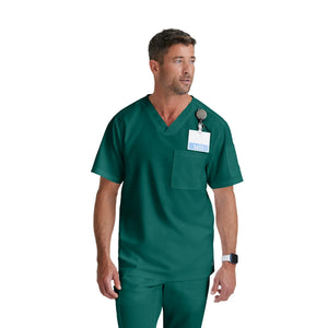 Toronto - Crossover V-neck tunic - Men - Grey’s Anatomy Grey’s Anatomy  Hunter Green / XL