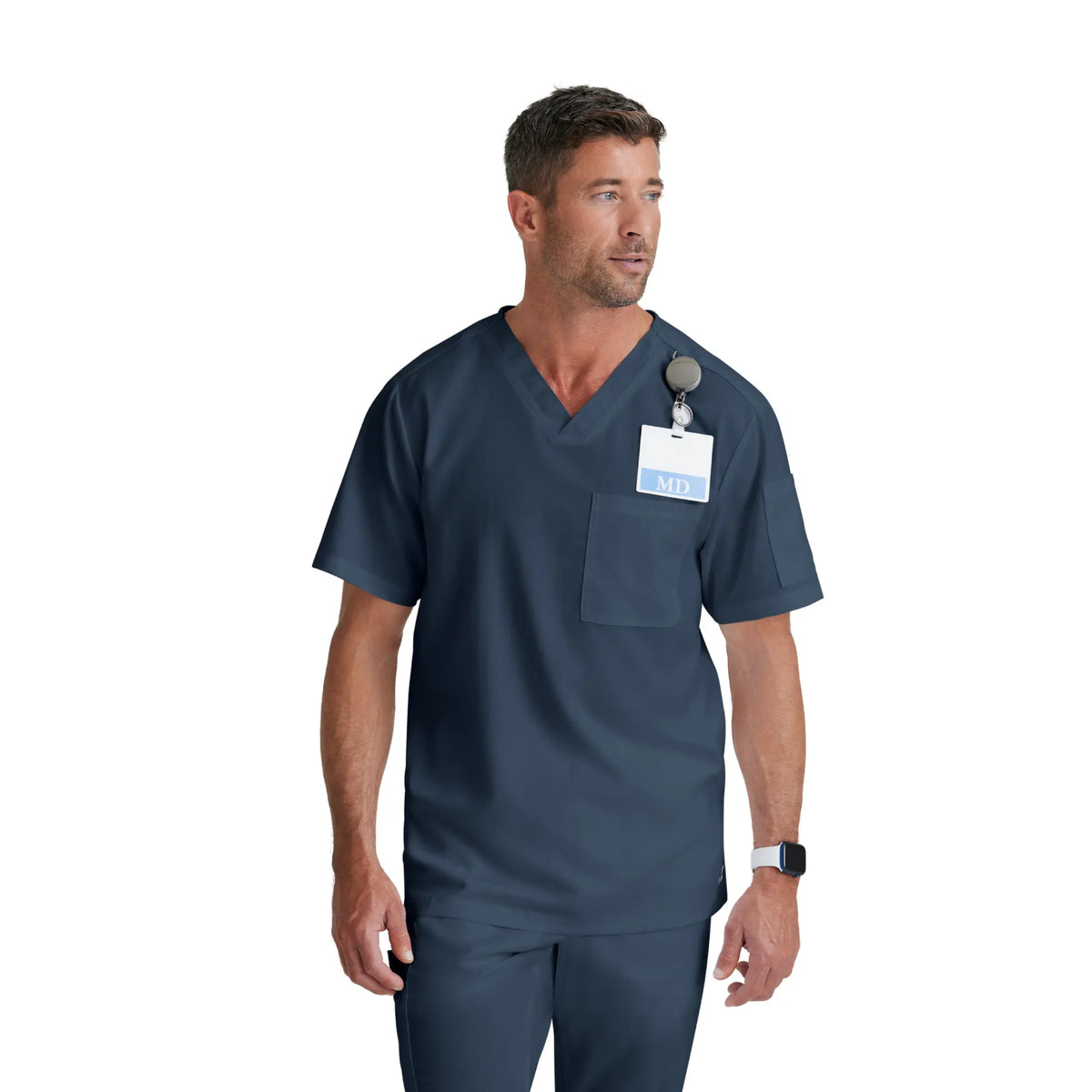 Toronto - Crossover V-neck tunic - Men - Grey’s Anatomy Grey’s Anatomy  Anthracite Gray / XL