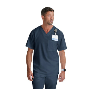 Toronto - Crossover V-neck tunic - Men - Grey’s Anatomy Grey’s Anatomy  Anthracite Gray / XL