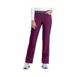 Tosse - Slim medical pants - Women - 4 pockets - Cherokee - Color 1 My Podologie  Bordeaux-XXXL