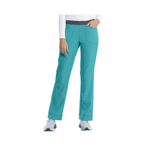 Tosse - Slim medical pants - Women - 4 pockets - Cherokee - Color 1 My Podologie  Blue-Caribbean-XXXL