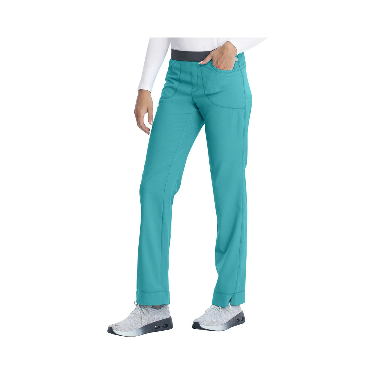 Tosse - Slim medical pants - Women - 4 pockets - Cherokee - Color 1 My Podologie 