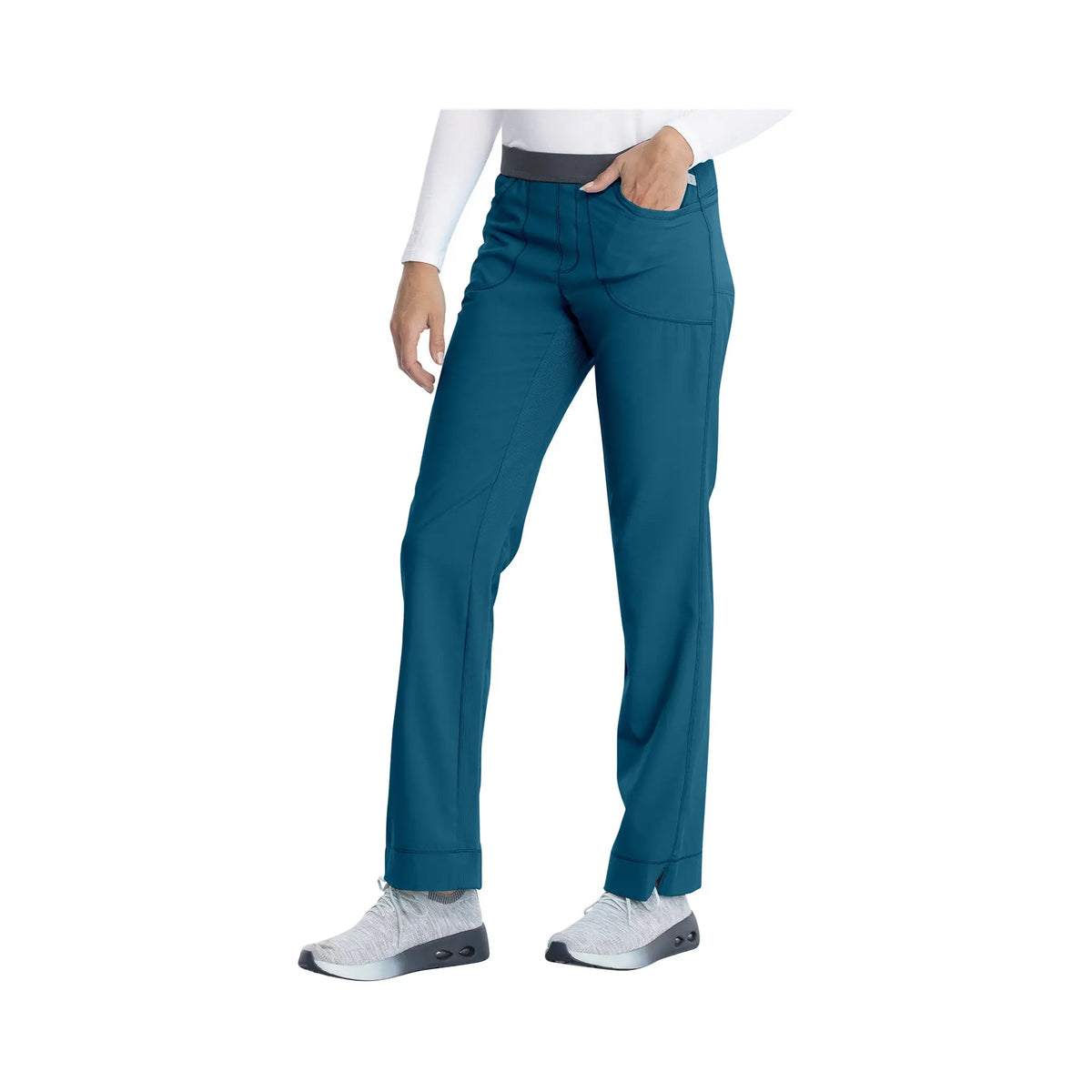 Tosse - Slim medical pants - Women - 4 pockets - Cherokee - Color 1 My Podologie 