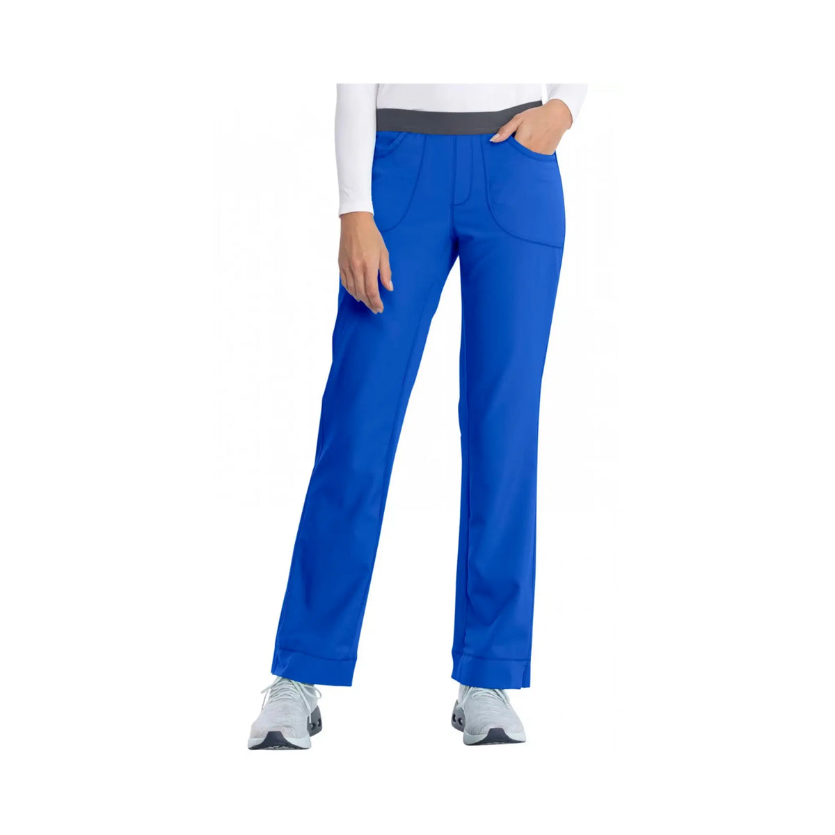 Tosse - Slim medical pants - Women - 4 pockets - Cherokee - Color 1 My Podologie Blue-Royal-XXXL