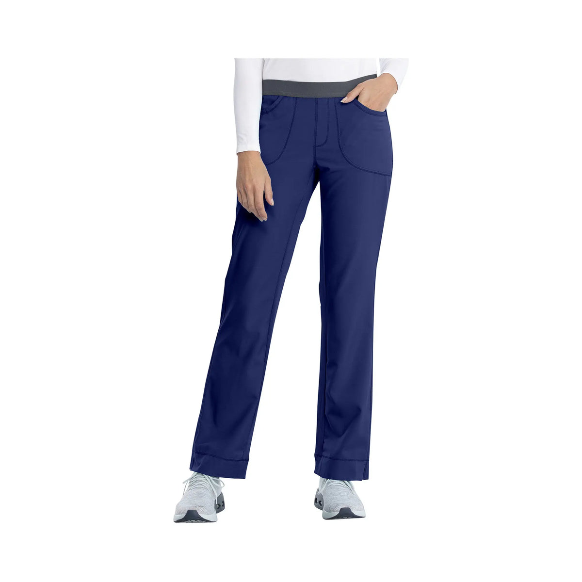 Tosse - Slim medical pants - Women - 4 pockets - Cherokee - Color 1 My Podologie  Blue-Navy-XXXL