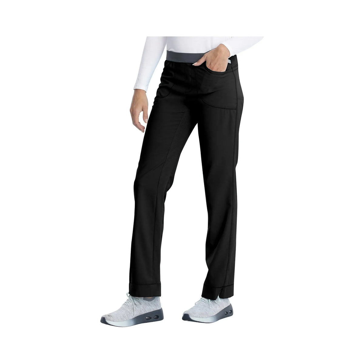 Tosse - Slim medical pants - Women - 4 pockets - Cherokee - Color 1 My Podologie 
