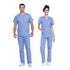 Toulouse - Medical Set - Tunic and Pants - Unisex - Cherokee Cherokee Authentic Workwear  Sky Blue / 3XL