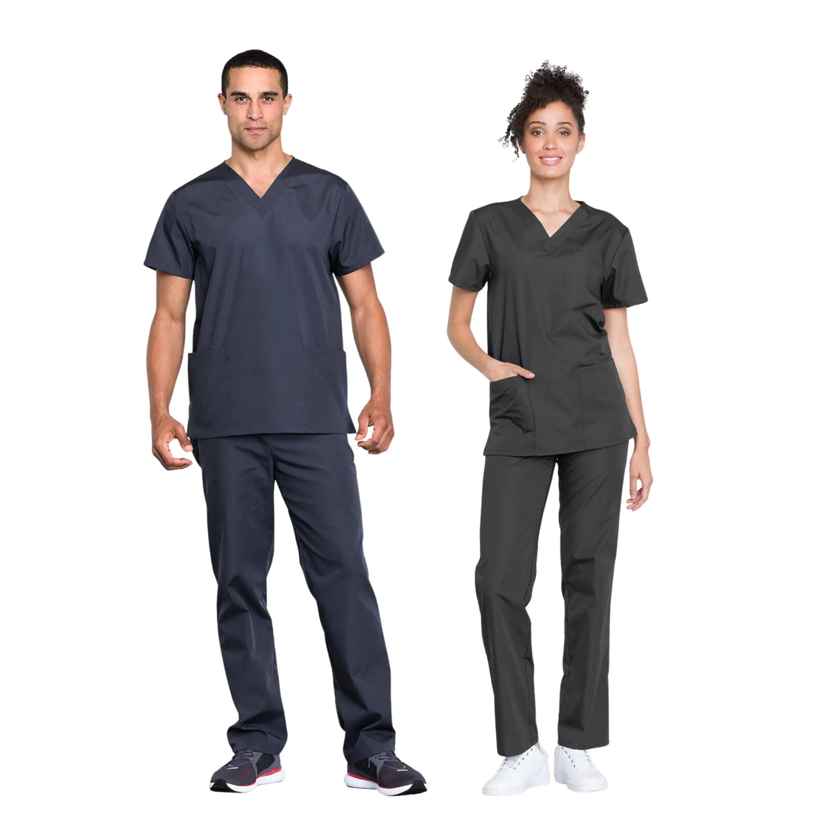 Toulouse - Medical Set - Tunic and Pants - Unisex - Cherokee Cherokee Authentic Workwear  Anthracite / 3XL