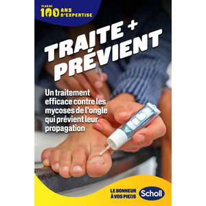 Nail Fungus Treatment - 2 in 1 - 3.8 ml + 5 files - Scholl Scholl 