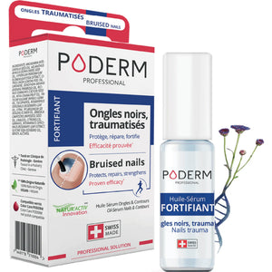 Serum Treatment Black, traumatized nails - 8ml - Fortifying - Poderm Professional - My Podologie