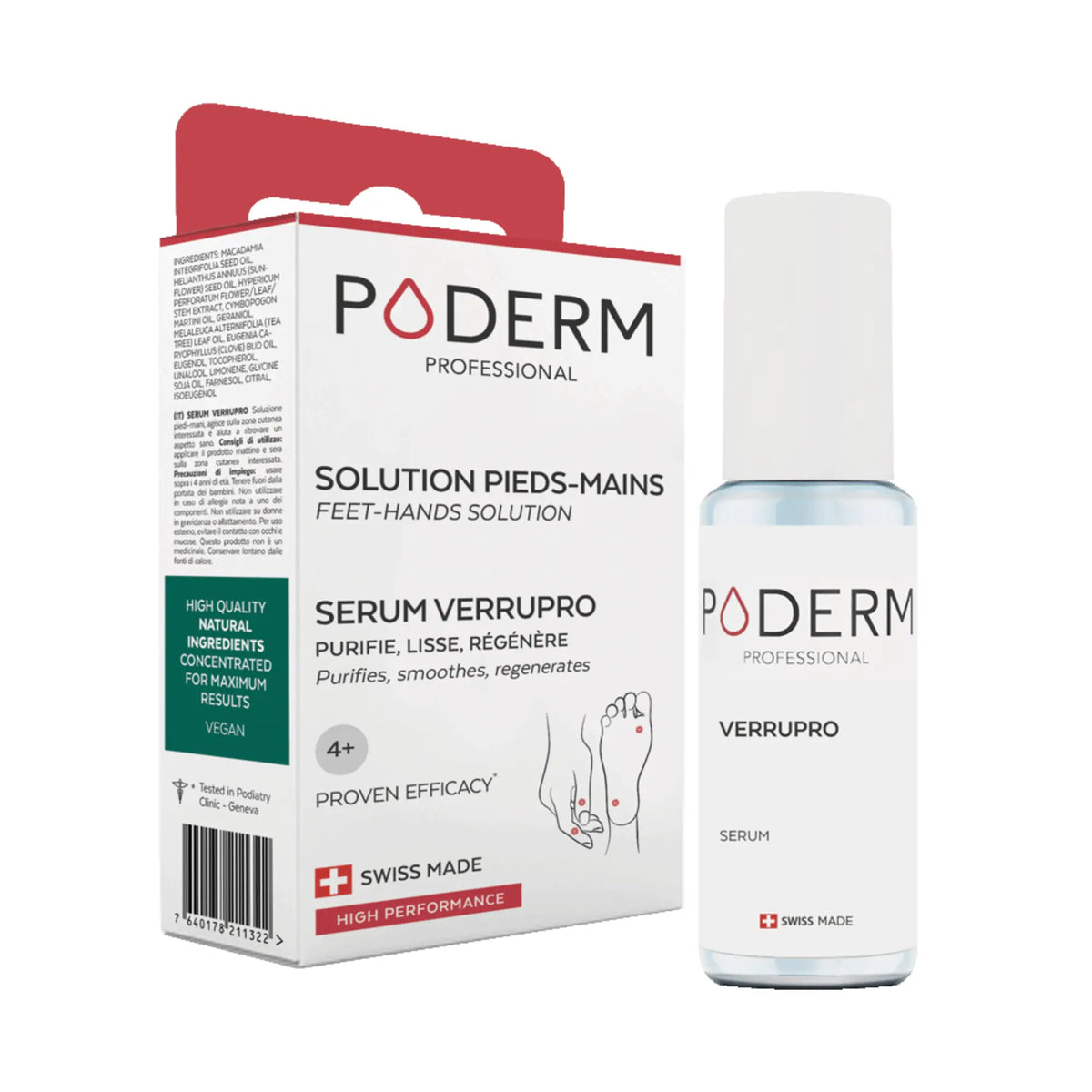 Verrupro Treatment - 6ml - Against warts - Poderm Professional