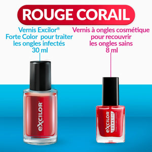 Strong nail fungus treatment red color 30ml - Excilor Excilor 