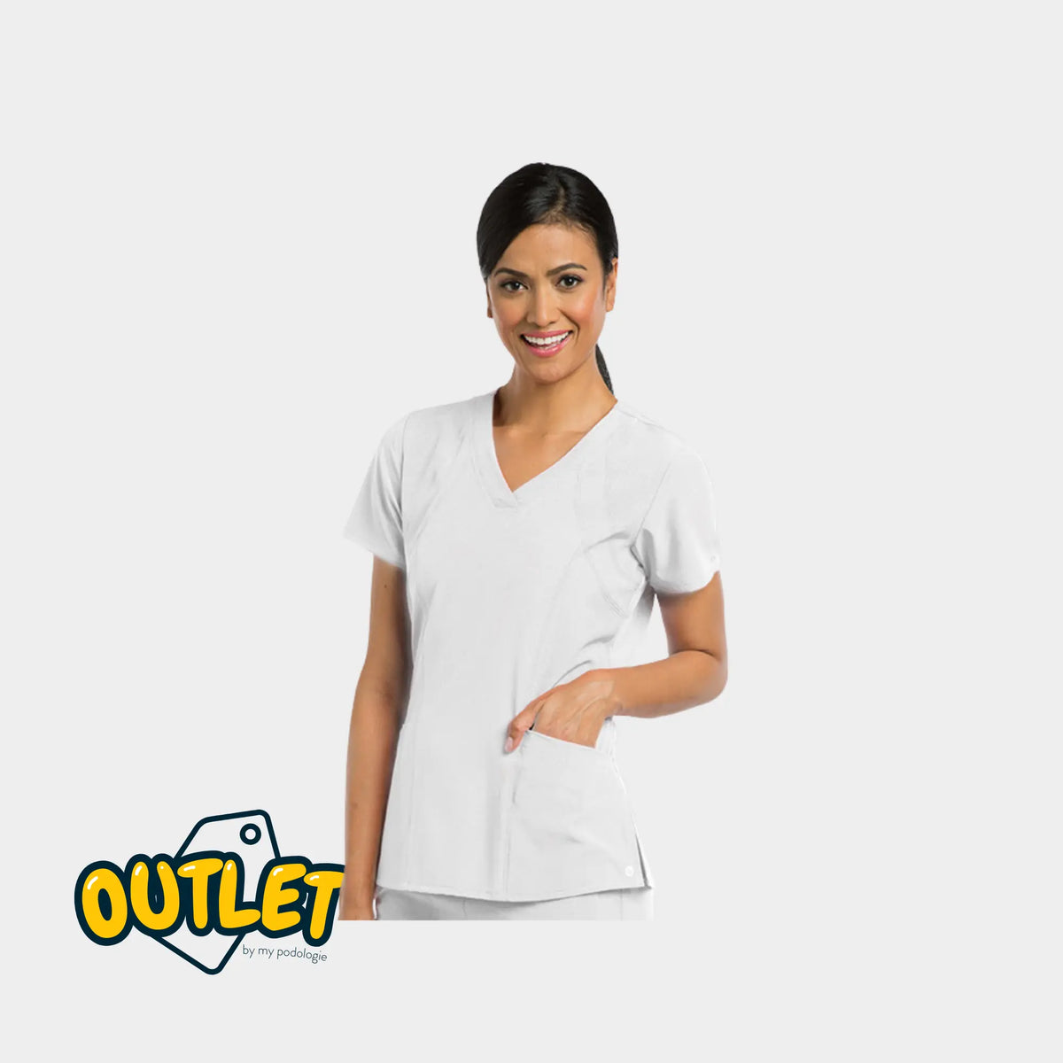 Women's tunic - Size S - Barco Unify // End of series My Podologie Norma - White