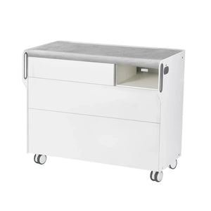 "Room Move" Podiatry Unit - Size L - Ruck Ruck Concrete-2-compartment-micromotor-right-No