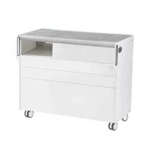 "Room Move" Podiatry Unit - Size L - Ruck Ruck Concrete-3-compartment-micromotor-left-No