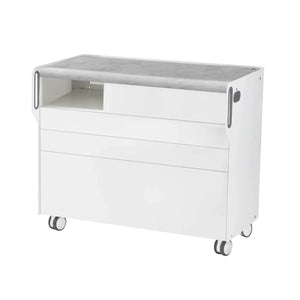 "Room Move" Podiatry Unit - Size L - Ruck Ruck Concrete-3-compartment-micromotor-left-Circle-X