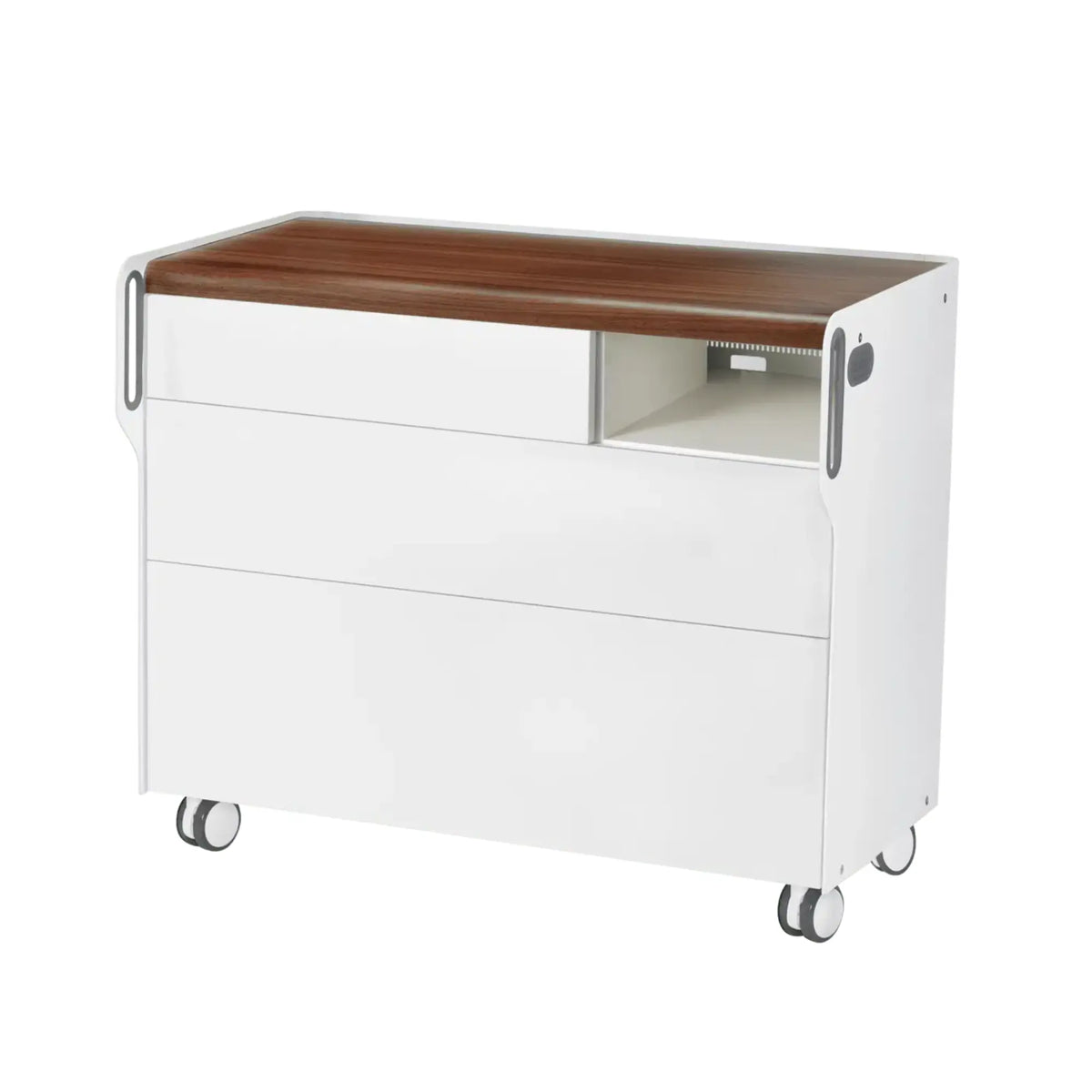 "Room Move" Podiatry Unit - Size L - Ruck Ruck Walnut-2-compartment-micromotor-right-No