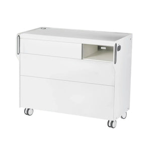 "Room Move" Podiatry Unit - Size L - Ruck Ruck White-2-compartment-micromotor-right-Circle-X