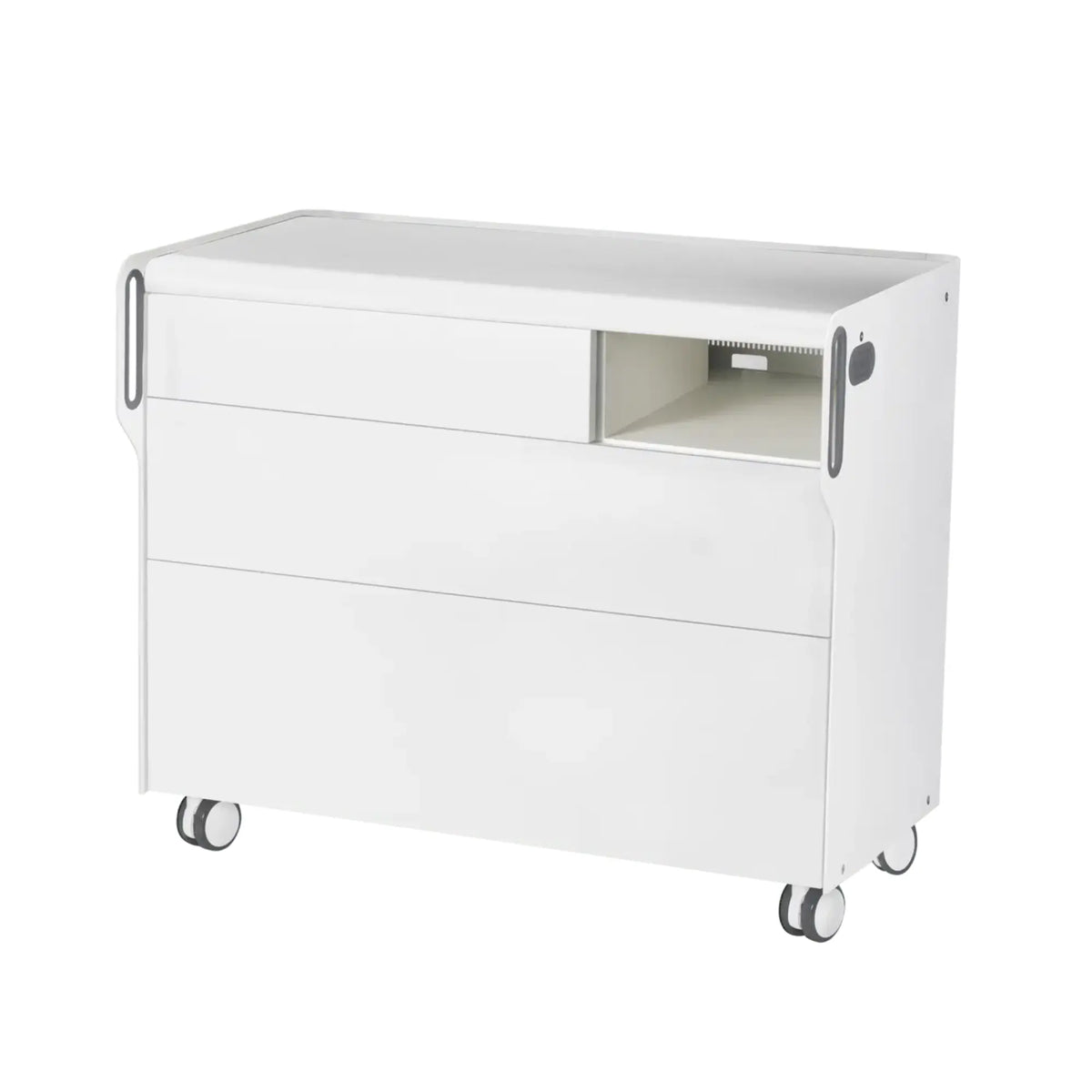 "Room Move" Podiatry Unit - Size L - Ruck Ruck White-2-compartment-micromotor-right-No