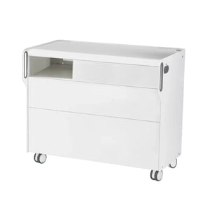 "Room Move" Podiatry Unit - Size L - Ruck Ruck White-2-compartment-micromotor-left-Circle-X