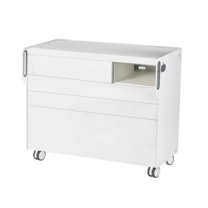"Room Move" Podiatry Unit - Size L - Ruck Ruck White-3-compartment-micromotor-right-No