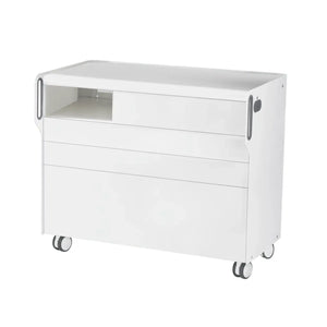 "Room Move" Podiatry Unit - Size L - Ruck Ruck White-3-compartment-micromotor-left-No
