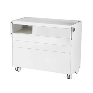 "Room Move" Podiatry Unit - Size L - Ruck Ruck White-3-compartment-micromotor-left-Circle-X