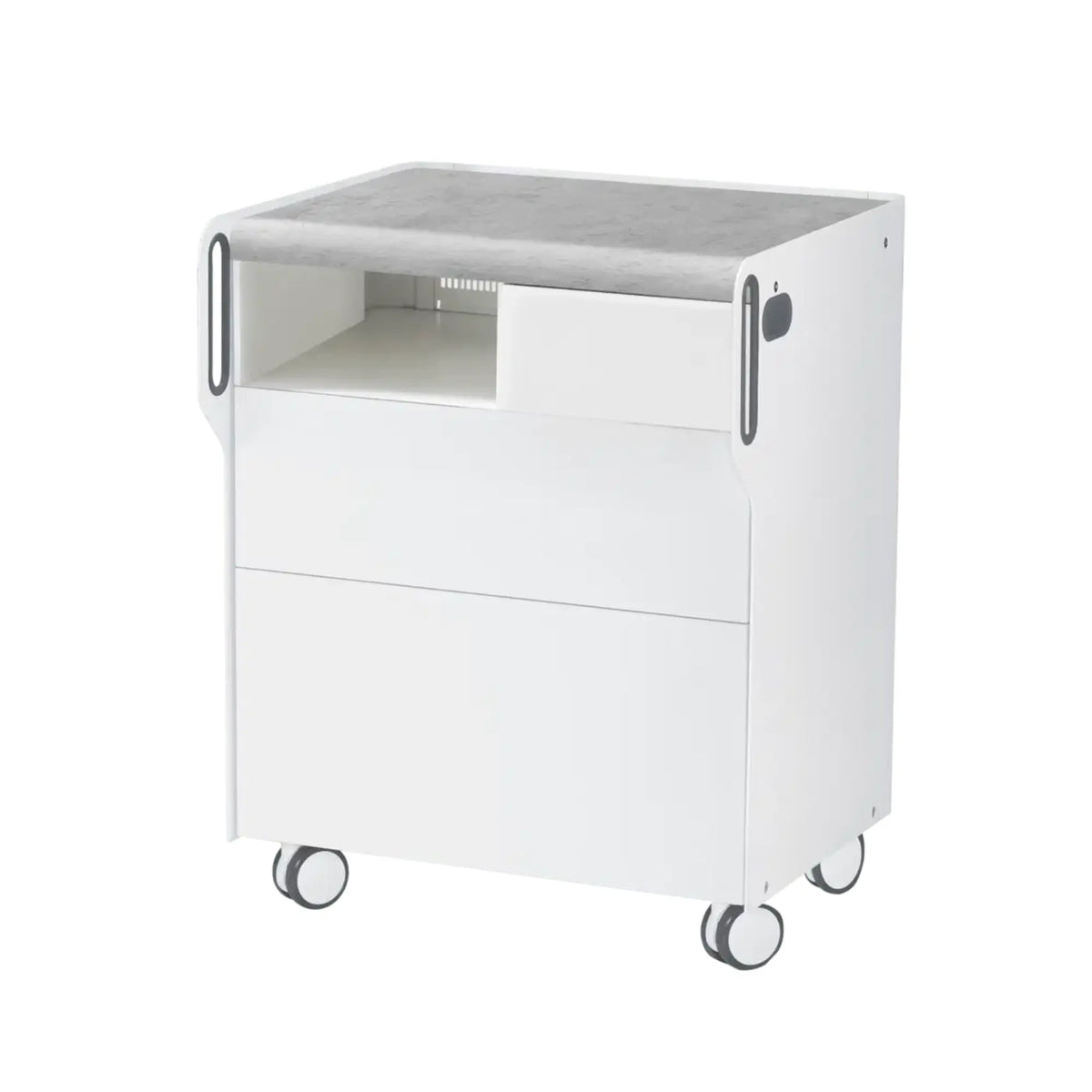 Unidad de Podología "Room Move" - Talla M - Ruck Ruck Concreto-2-compartimentos-micromotor-izquierdo-No